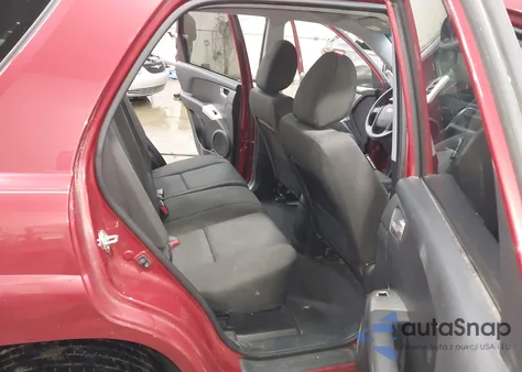 2010 Kia Sportage Lx V6 z USA, uszkodzony, nr VIN KNDKGCA35A7709093